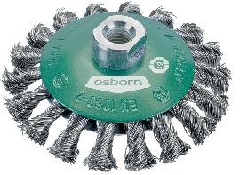 OSBORN Kegelbürste Stahld.M14 100mm gezopft Produktbild