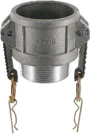MCC Millennium Coupling Kamlok Kupplung Mutterteil Typ B nach MIL A-A-59326A mit BSPT AG Produktbild