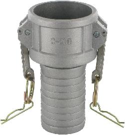 MCC Millennium Coupling Kamlok Kupplung Mutterteil Typ C mit Stutzen für Schelleneinband Produktbild