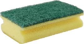HAWOTEX Reinigungsartikel Scheuerschwamm gelb 15x9x4cm Produktbild