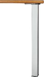 FORMAT Tischbeinset 60x60 710 mm ERoptik Produktbild