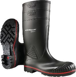 DUNLOP Sicherheits-Gummistiefel Acifort Heavy Duty, S5, schwarz, Größe 39 Produktbild