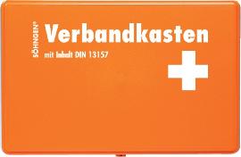 SÖHNGEN Verbandkasten KIEL, Kunststoff DIN EN 13157orange Produktbild