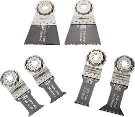 Fein Tauchsägeblatt-Satz Best of E-Cut StarlockPlus WOOD & METAL, 6-teilig Produktbild