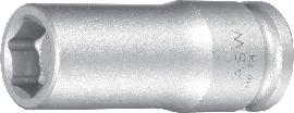 ASW Kraft-Steckschlüssel-Einsatz 3/8", 6-kant, magnetisch, lang Produktbild
