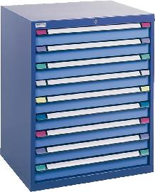 THURMETALL Schubladenschrank (BxTxH) 805x695x1000 mm 9 Schubladen 75 kg NCS 4040/NCS1060 Produktbild