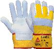 Hase Safety Gloves Mechanischer Lederhandschuh Sande, Kat. II, grau, Größe 10 Produktbild