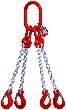 FS-Hebetechnik Kettengehänge verz 4-strängig L 2 m Tragkraft 45-60° 3t Produktbild