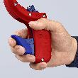 KNIPEX Rohrschneider für Kunststoff-Abflussrohre mit Kst. überzogen 202mm 90 23 01 BK Produktbild img17 S