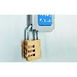 ZARGES AV-Zahlen-Vorhangschloss 165/30 B/EFSPP, Messing Produktbild img1 S