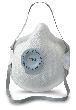 MOLDEX Feinstaubmaske Klassiker 2555 FFP3 NR D V Produktbild img1 S
