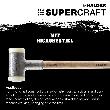 SUPERCRAFT-Vorschlaghammer, mit schwingungsdämpfendem, ergonomisch geformtem und lackiertem Hickorystiel Produktbild img4 S