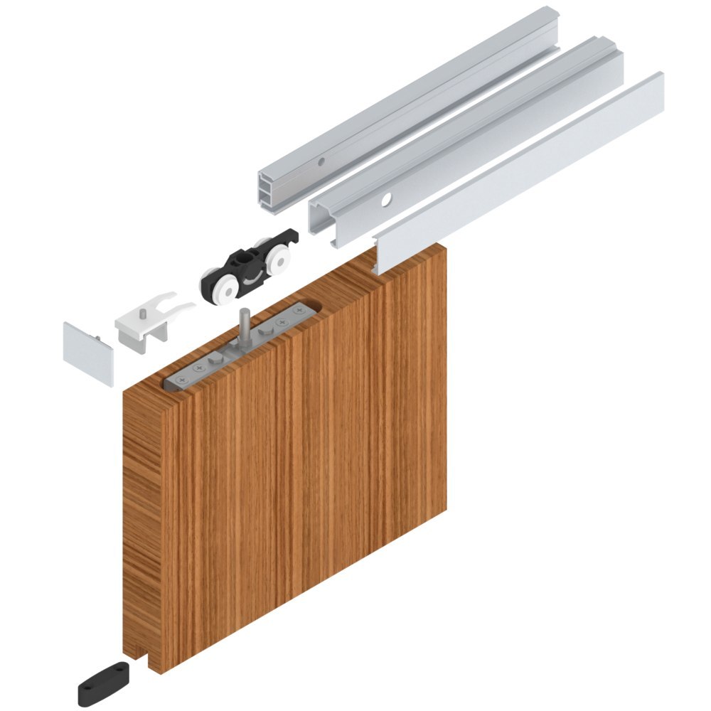 HELM Objekttür-Schiebetürbeschlag,73 ME-V,Materialkombination Produktbild img1 S