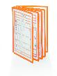 Durable Sichttafeln orange Pckg. a 5 Stück Produktbild img3 S