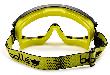 Bollé Safety Vollsichtbrille, klare PC-Scheibe, kratzfest & beschlagfrei PLATINUM - Schwarz / Gelb Bi-Material PC/TPR Rahmen - Belüftung Produktbild img6 S