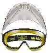 Bollé Safety Vollsichtbrille, klare PC-Scheibe, kratzfest & beschlagfrei PLATINUM - Schwarz / Gelb Bi-Material PC/TPR Rahmen - Belüftung Produktbild img13 S