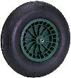 FORT Luftrad zu Schiebekarre, grün, ø400 x 100mm Produktbild img1 S