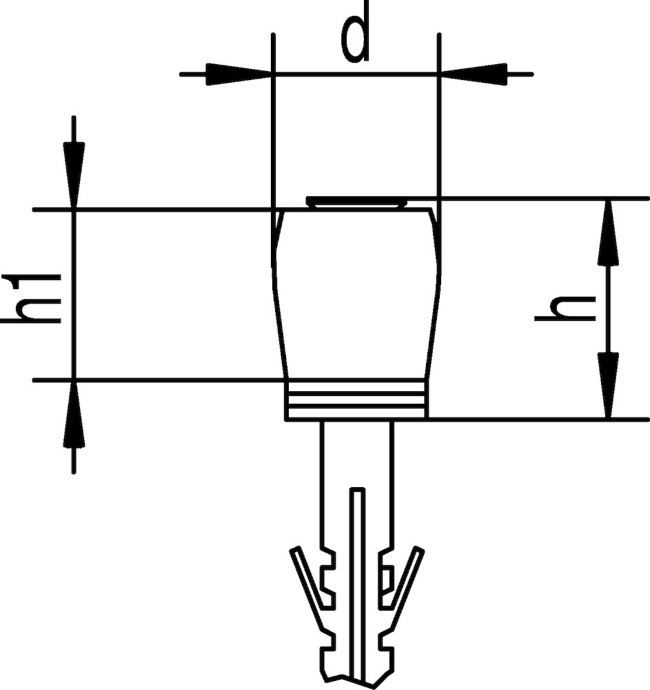 HELM Schiebetor-Führungsrolle, 358 DÜ, für U-Schiene 340 Produktbild img2 S