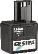 Gesipa Li-Ion Akku 14,4V / 4,0 Ah Produktbild img1 S
