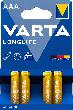 VARTA Batterie LONGLIFE AAA Produktbild img2 S