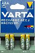VARTA ACCU Recycled AAA 800mAh Produktbild img2 S