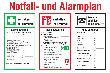 SafetyMarking Notfall- und Alarmplan Kunststoff (PVC) Produktbild img1 S