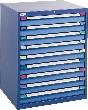 THURMETALL Schubladenschrank (BxTxH) 805x695x1000 mm 9 Schubladen 75 kg NCS 4040/NCS1060 Produktbild img1 S