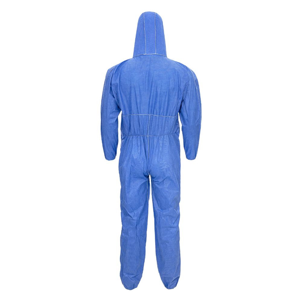 NITRAS POLYSAFE BASIC II, Chemikalienschutzoverall, königsblau, EN ISO 13688, EN ISO 13982-1, EN 13034 Produktbild img2 L