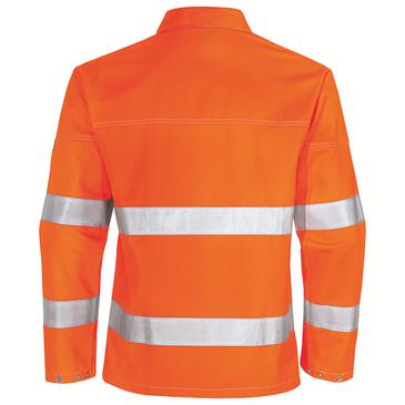 UVEX Arbeitsjacke protection flash orange, warnorange 52 Produktbild img3 L
