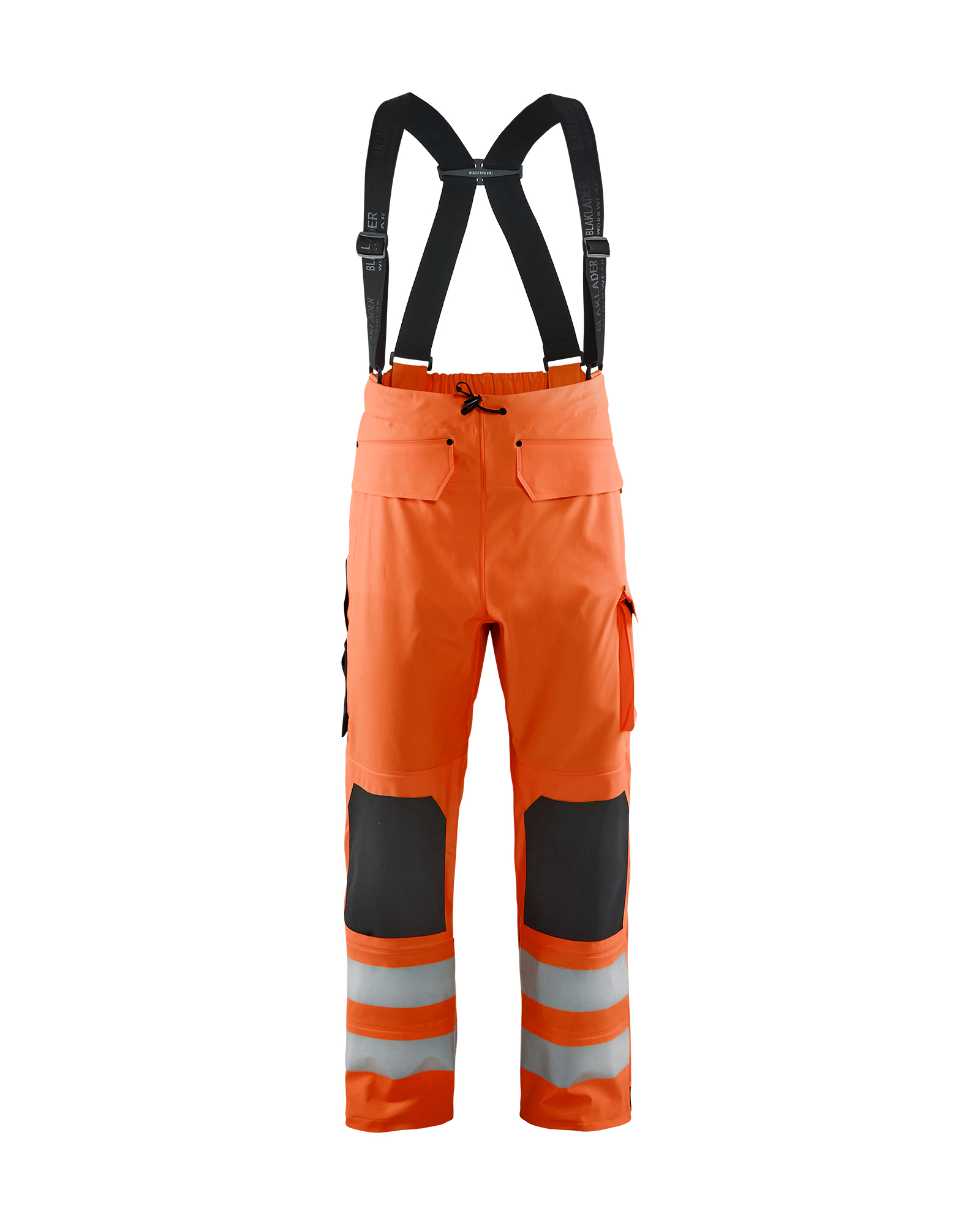 Blåkläder Regenhose Level 2 High Vis Orange Produktbild img1 L