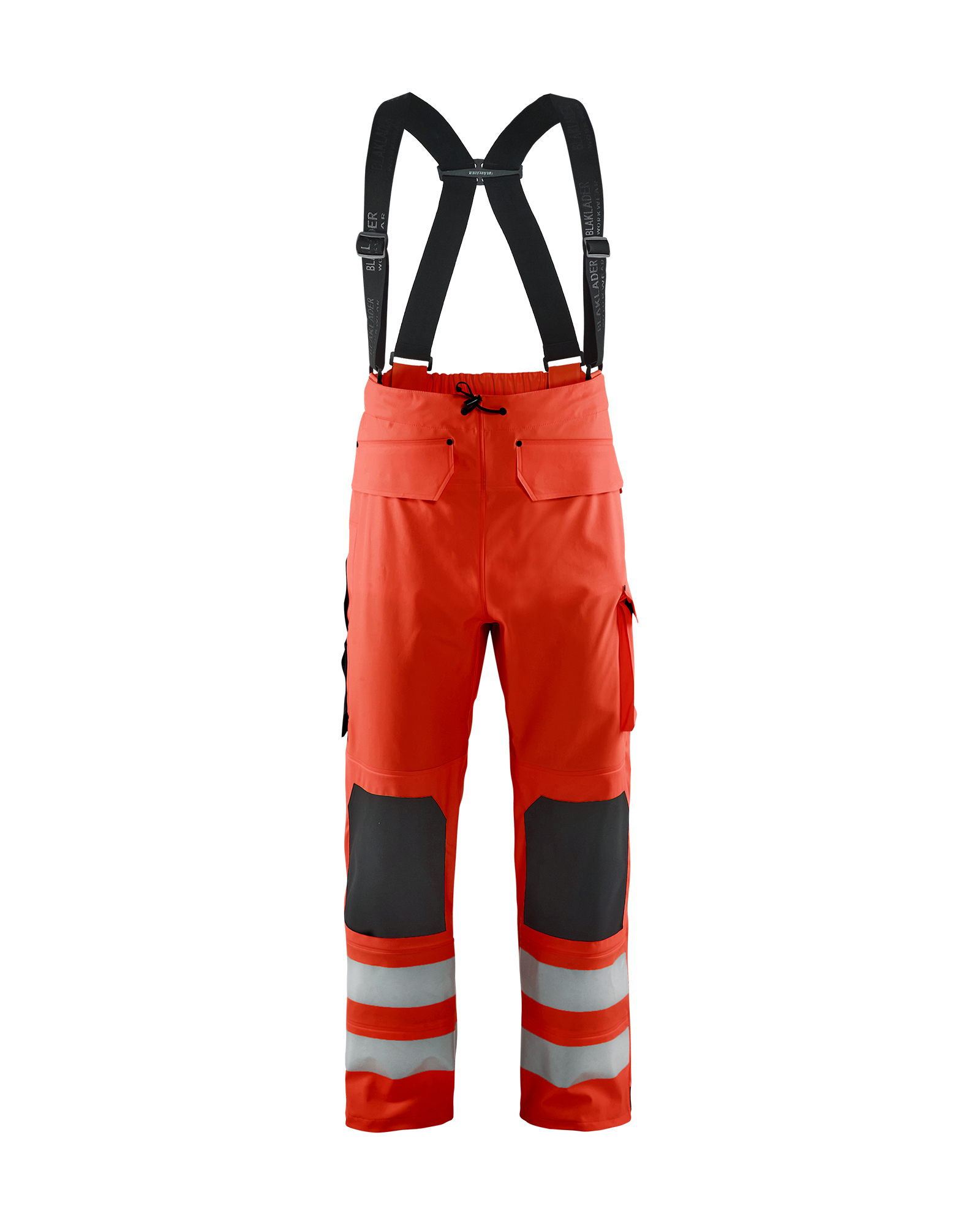 Blåkläder Regenhose Level 2 High Vis Rot Produktbild img1 L