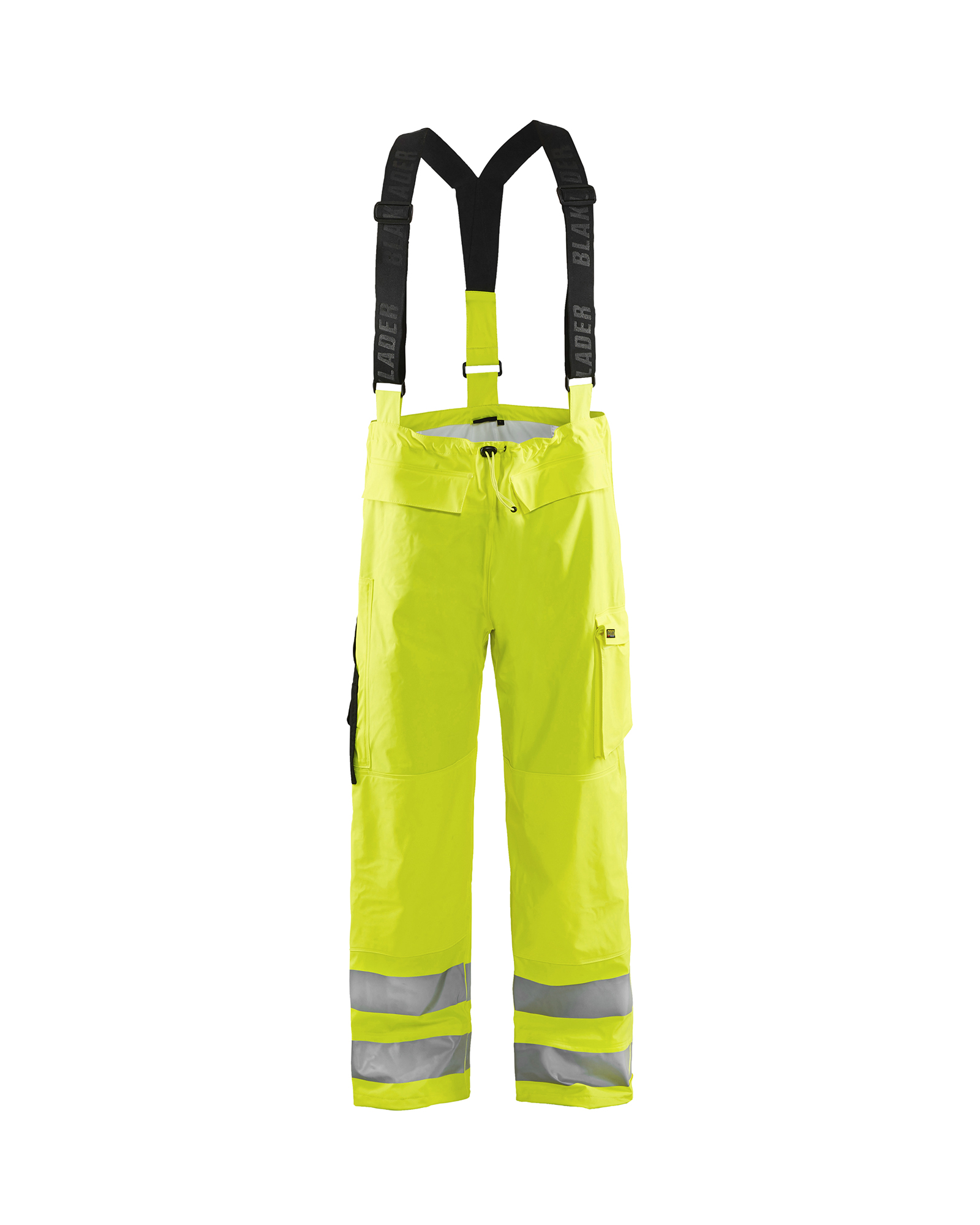 Blåkläder Flammschutz Regenhose High Vis Gelb Produktbild img1 L