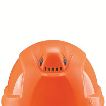 UVEX Schutzhelm pheos S-KR Mips® 9772260 orange mit Lüftungen Produktbild img3 L
