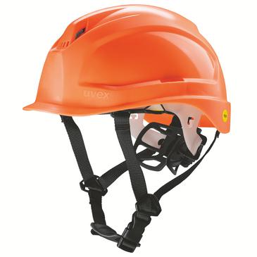 UVEX Schutzhelm pheos S-KR Mips® 9772260 orange mit Lüftungen Produktbild img8 L