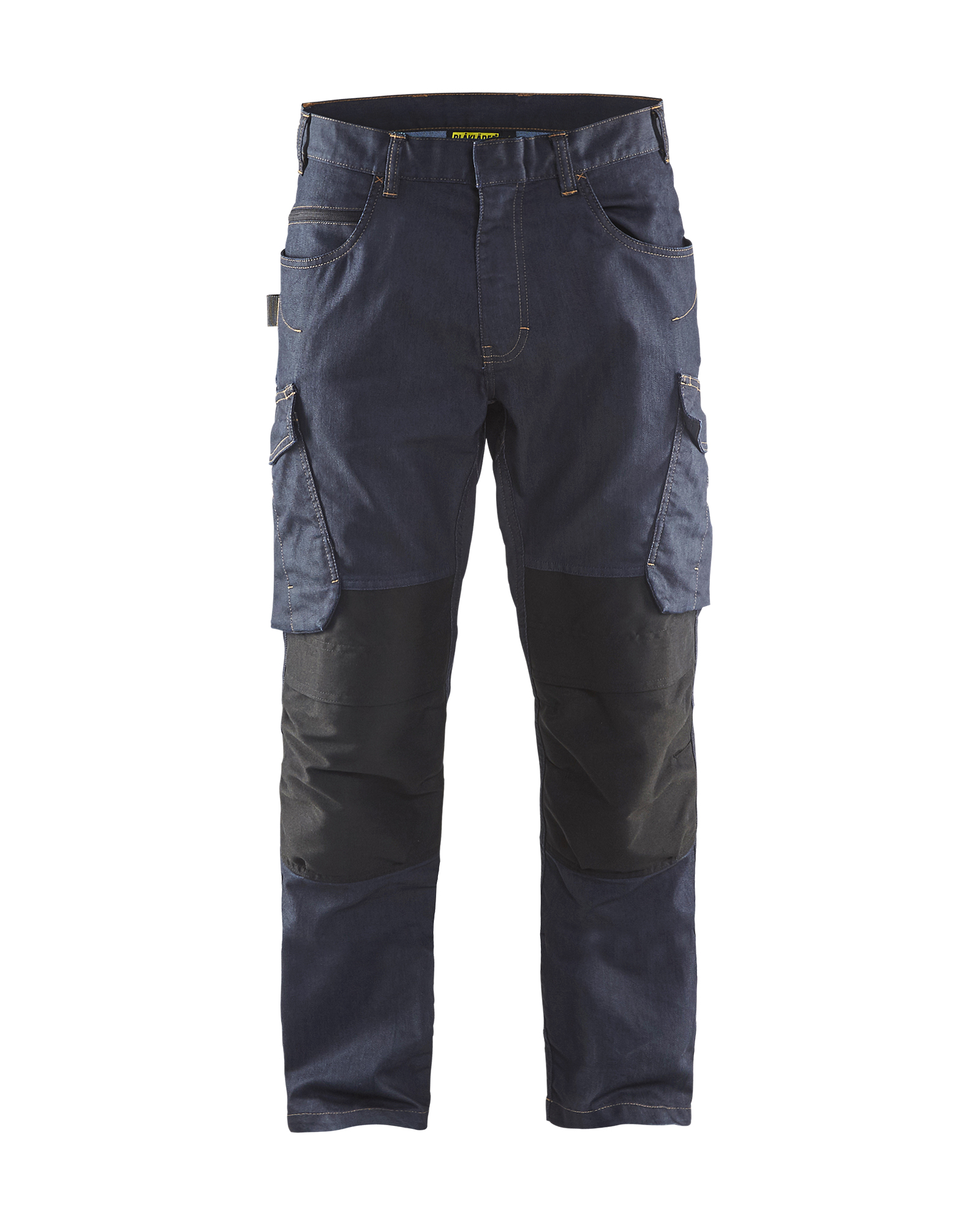 Blåkläder Service Arbeitshose Denim Stretch Marineblau/Schwarz Produktbild img1 L