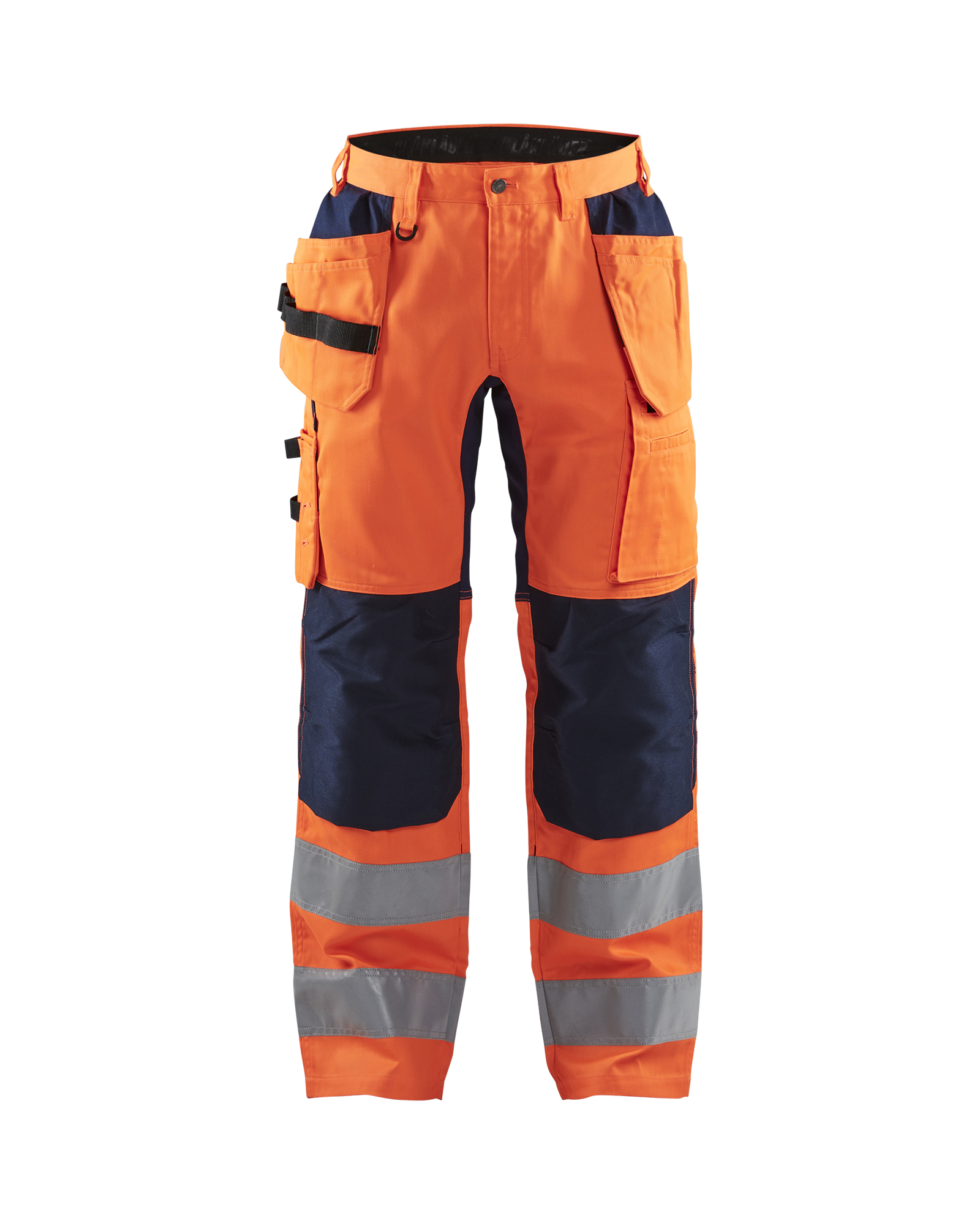 Blåkläder High Vis Arbeitshose mit Stretch High Vis Orange/Marineblau Produktbild img1 L