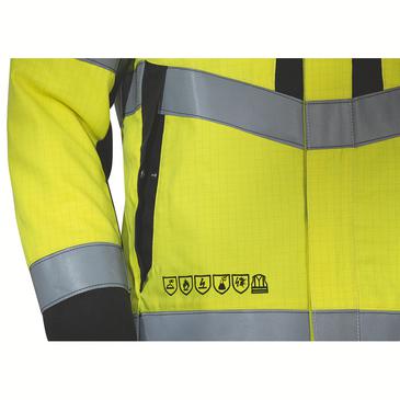 UVEX Arbeitsjacke suXXeed multifunction gelb, warngelb XXL Produktbild img2 L