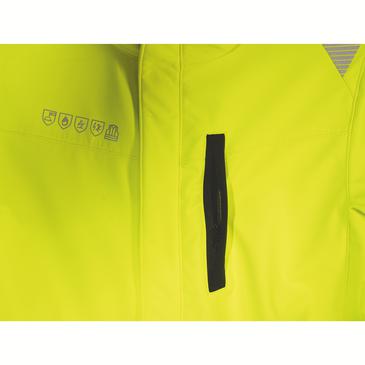 UVEX Softshelljacke suXXeed multifunction gelb, warngelb 6XL Produktbild img2 L