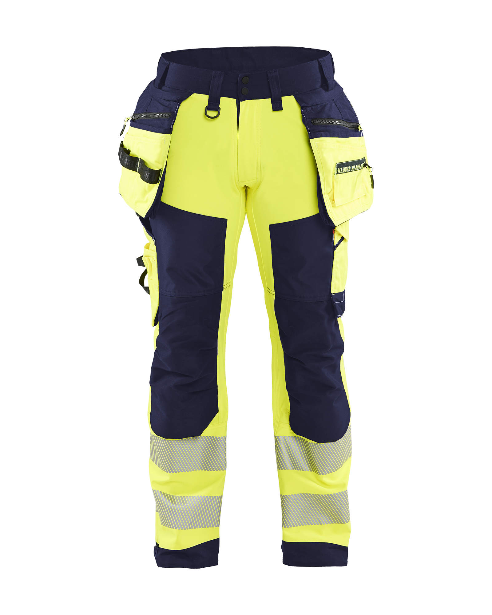 Blåkläder High Vis Softshell Arbeitshose High Vis Gelb/Marineblau Produktbild img1 L