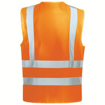 UVEX Arbeitsweste protection flash orange, warnorange XXL Produktbild img2 L