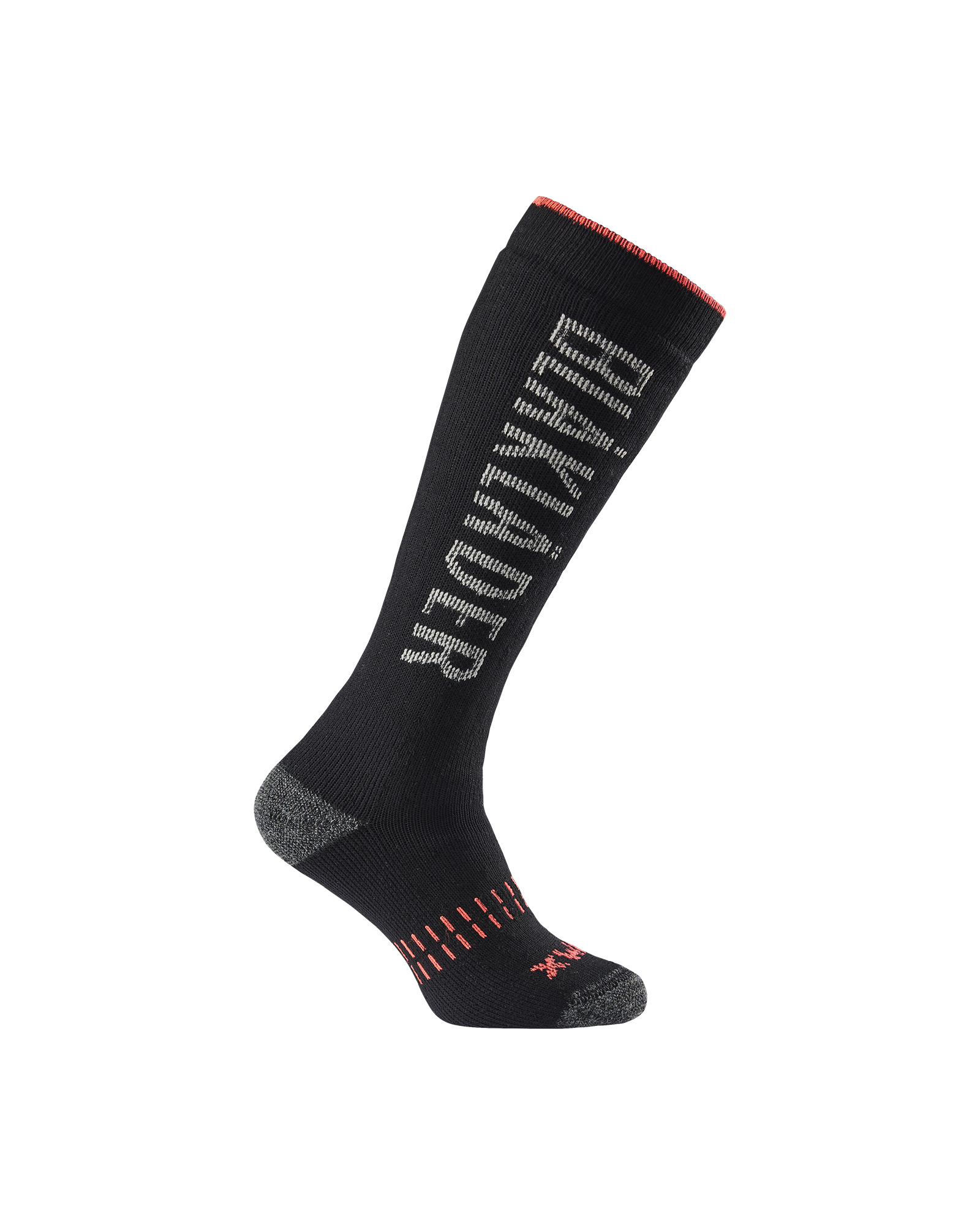 Blåkläder Socken XWARM Schwarz/NEON Rot 36-39 Produktbild img1 L