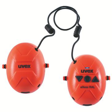 UVEX Kapselgehörschutz aXess one Helmkapsel Basiseinheit 2640202 orange SNR 27 d Produktbild img1 L