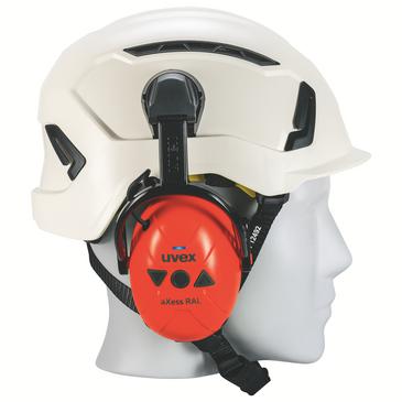 UVEX Kapselgehörschutz aXess one Helmkapsel Basiseinheit 2640202 orange SNR 27 d Produktbild img7 L