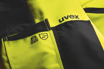 UVEX Cargohose protection flash gelb, warngelb 110 Produktbild img2 L