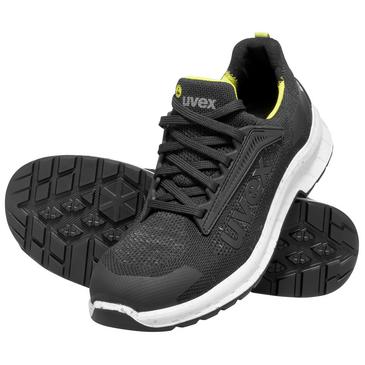 UVEX 2 trend Halbschuhe S1 PS 69032 schwarz, gelb Weite 11 Größe 52 Produktbild img5 L