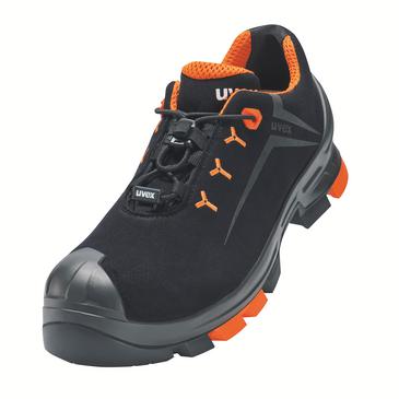 UVEX 2 Halbschuhe S3 65082 schwarz, orange Weite 11 Größe 50 Produktbild img1 L