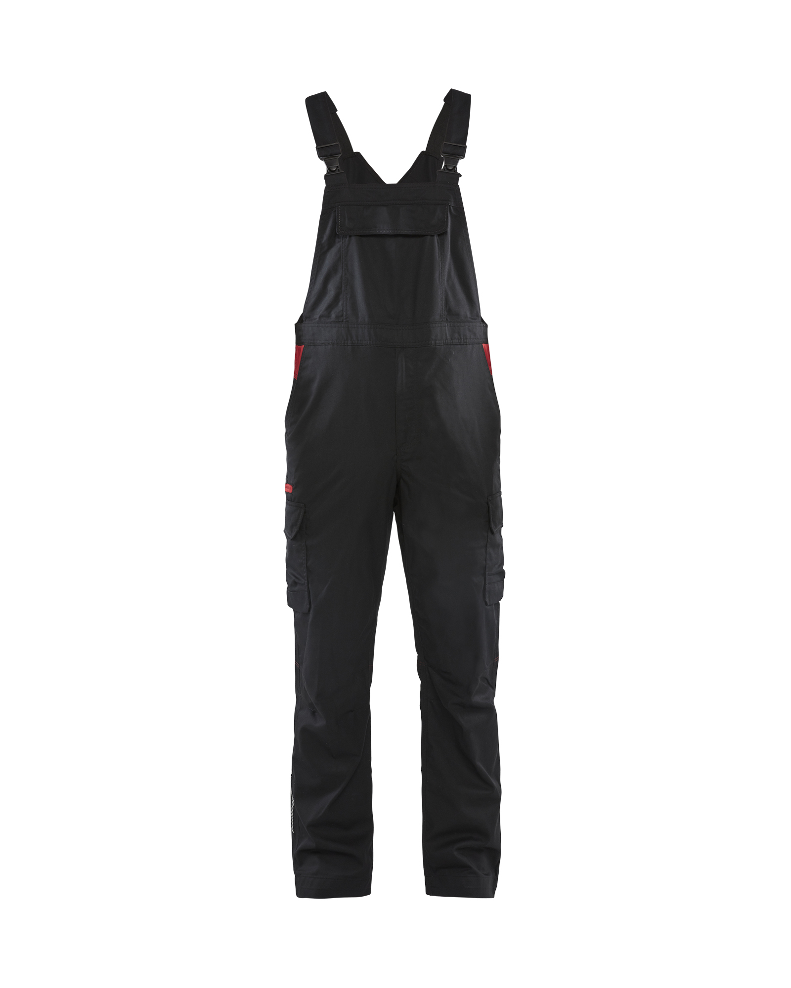 Blåkläder Industrie Latzhose Schwarz/Rot Produktbild img1 L
