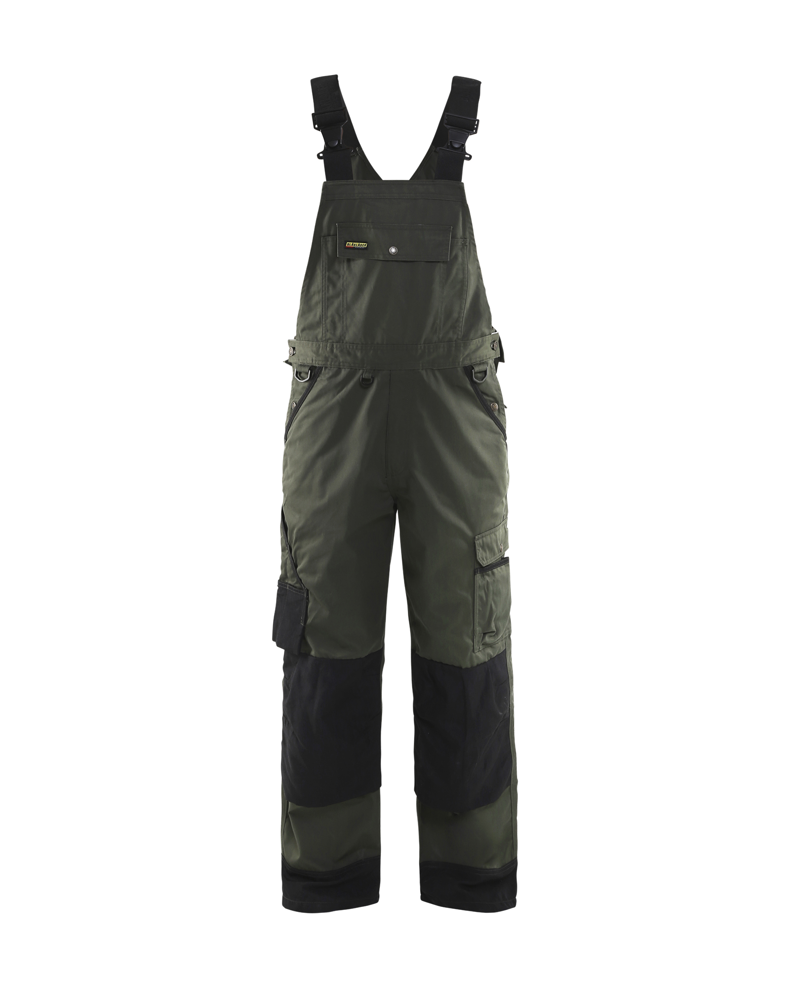 Blåkläder Garten Latzhose Armygrün/Schwarz Produktbild img1 L