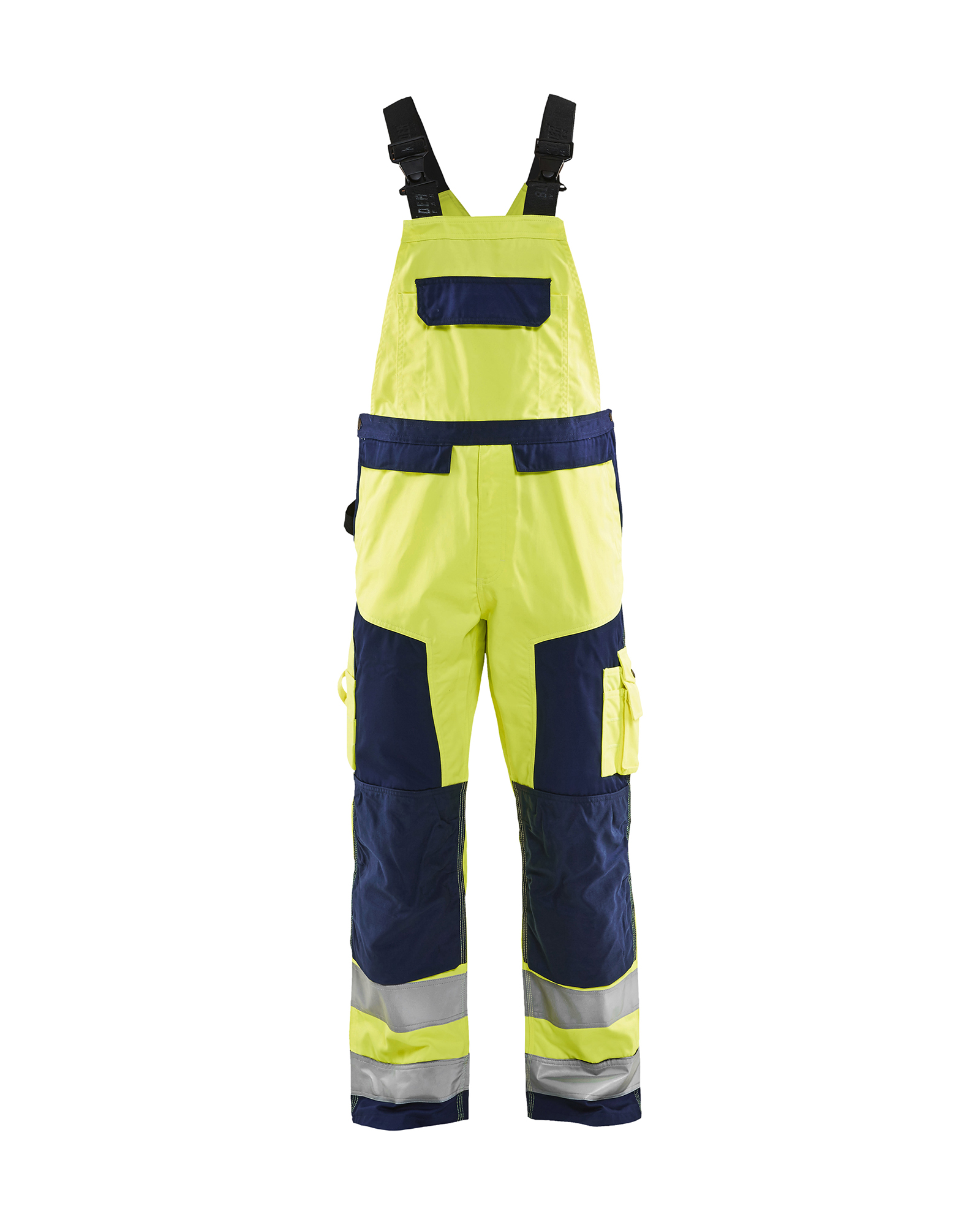 Blåkläder High Vis Latzhose High Vis Gelb/Marineblau Produktbild img1 L