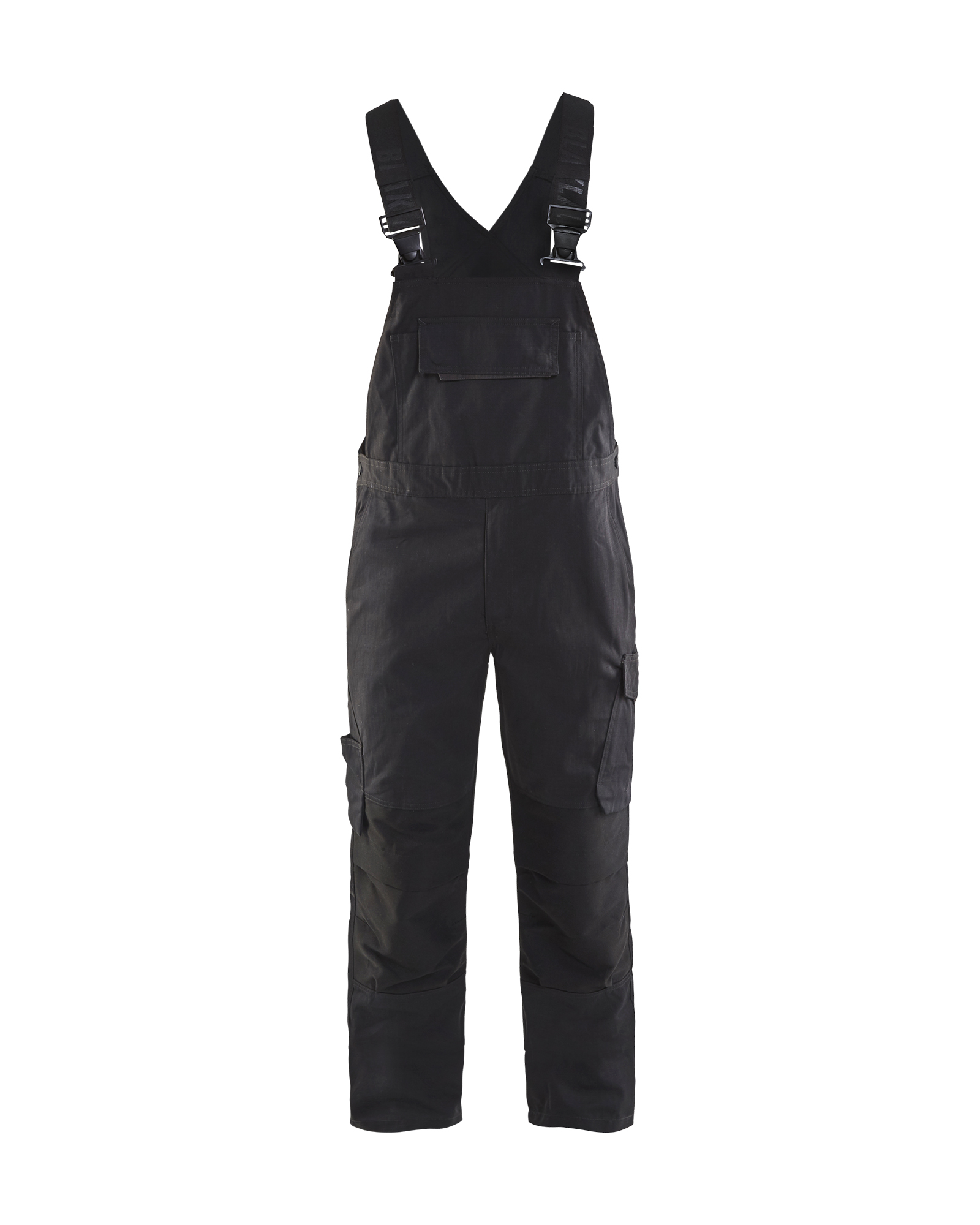 Blåkläder Latzhose mit Stretch Schwarz/Dunkelgrau Produktbild img1 L